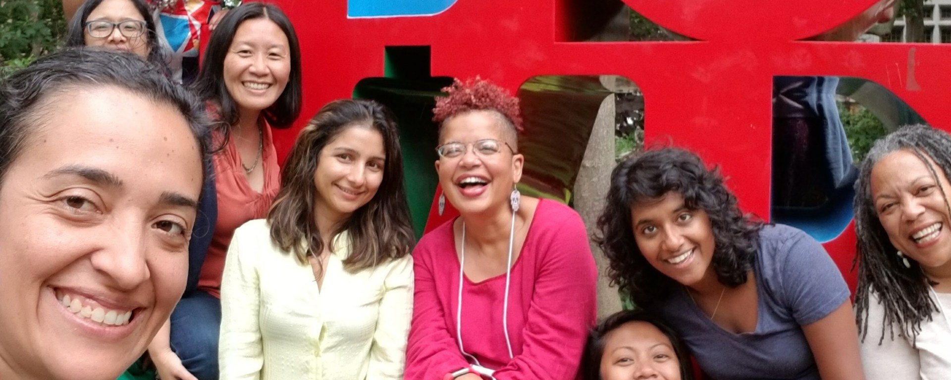 Adiele with VONA Students: Featured Image